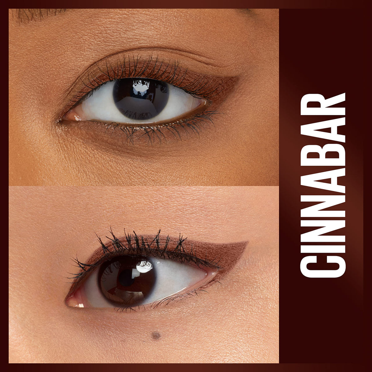 Maybelline Cinnabar tip closeup highlights self-sharpening precision and control