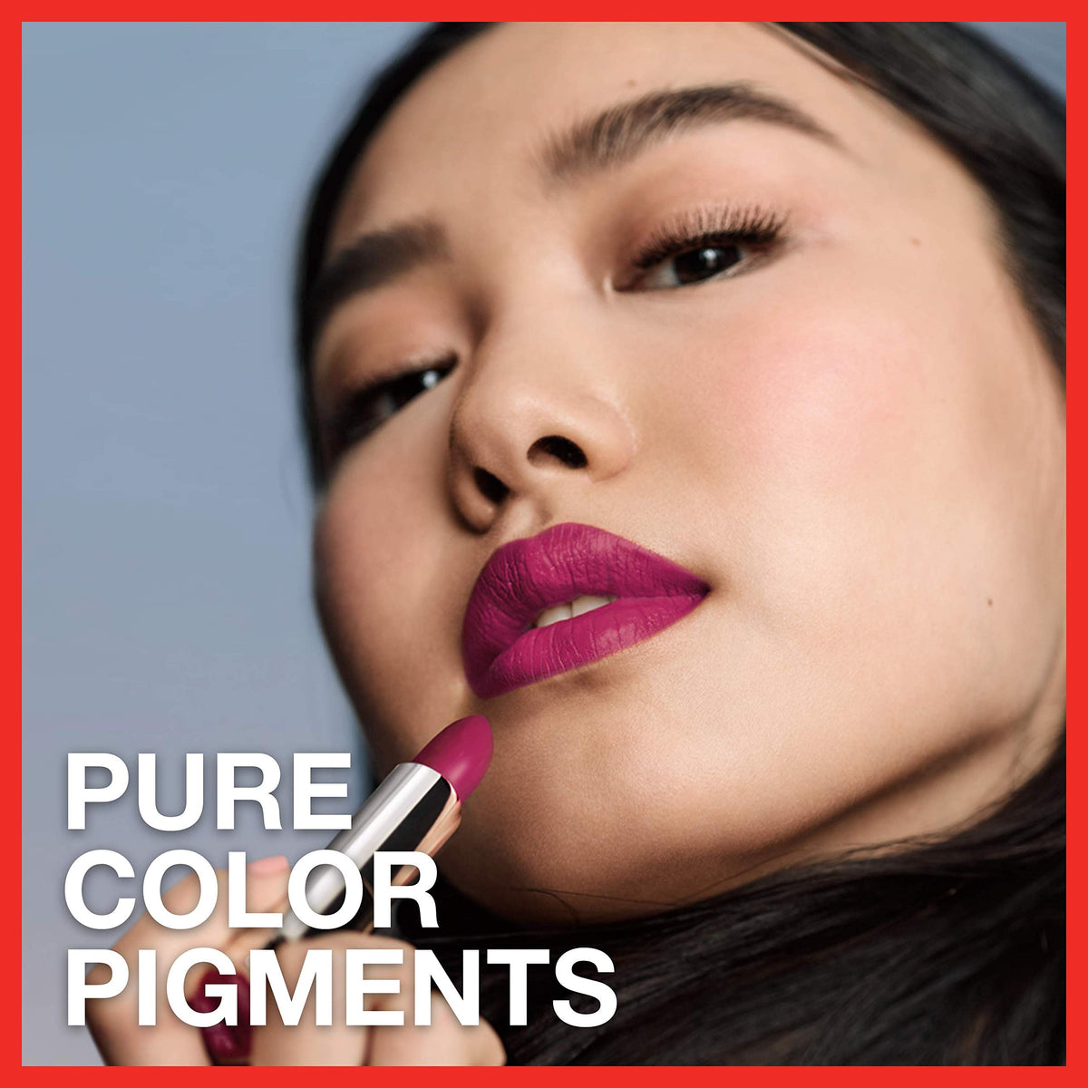 Maybelline packaging label close-up, ingredient highlights and shade name visible