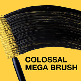 MAYBELLINE label detail highlighting collagen-infused plumping formula