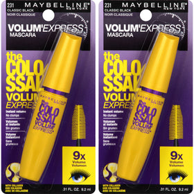 MAYBELLINE Mega brush close-up demonstrating lash separation and build