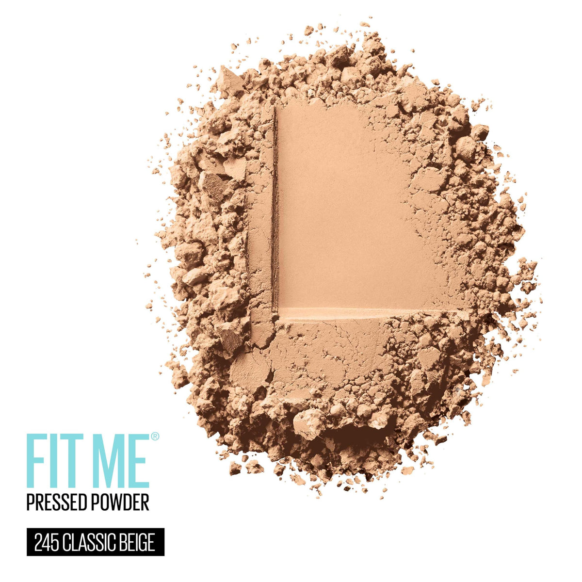 MAYBELLINE open compact with sponge and mirror ready for on-the-go application and convenience