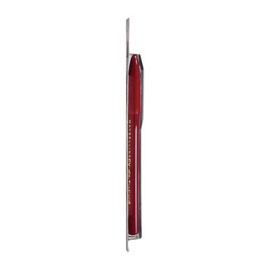 Maybelline pencil held in hand showing size and easy application