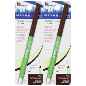 MAYBELLINE define-a-line tip close-up demonstrating precise glide and pigment