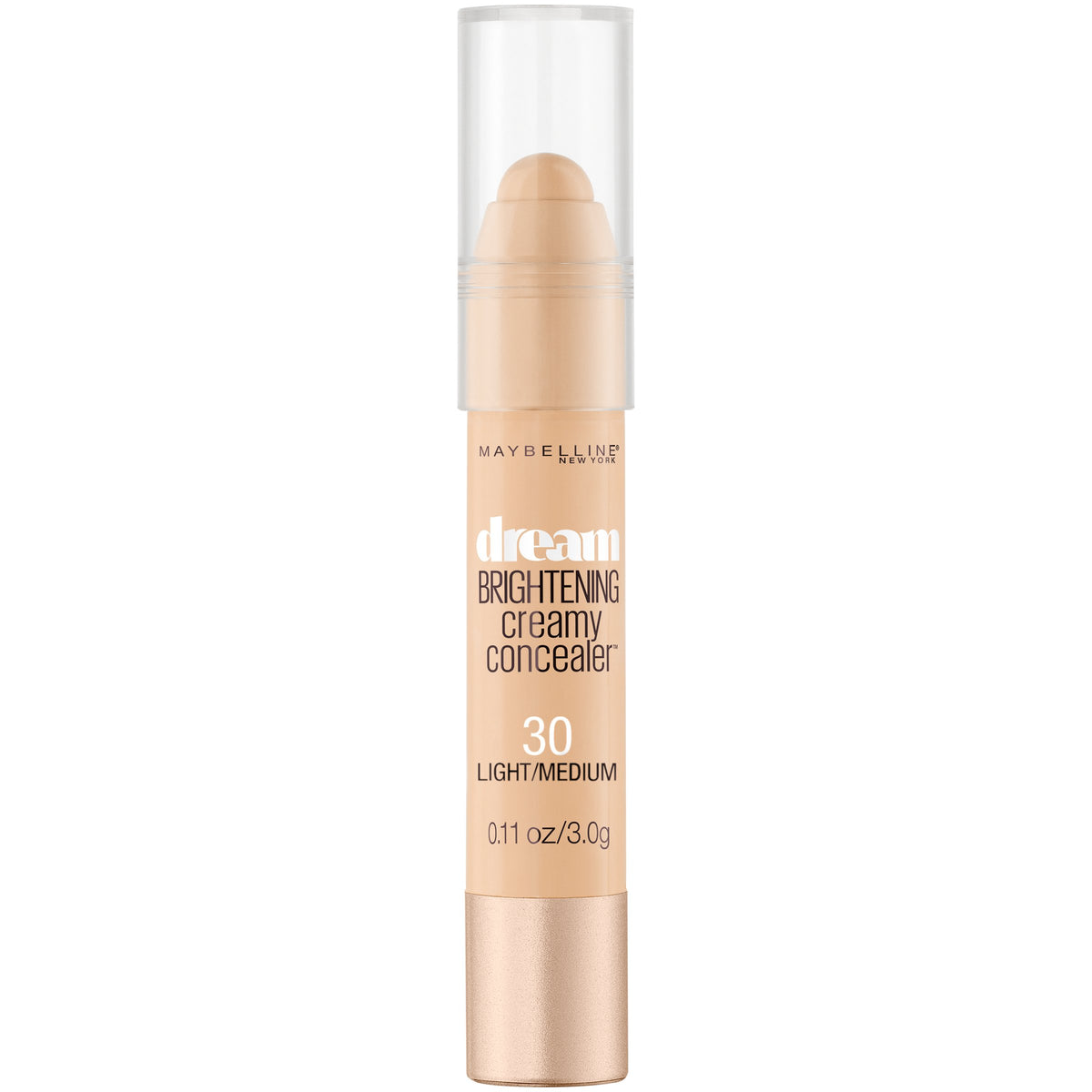 Maybelline concealer creamy swatch texture illustrating smooth blendability