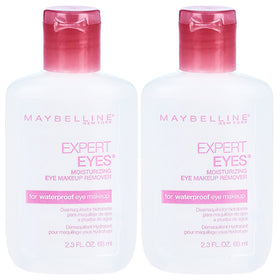 Maybelline bottle front packaging showing label and 2-count value, easy identification and convenience