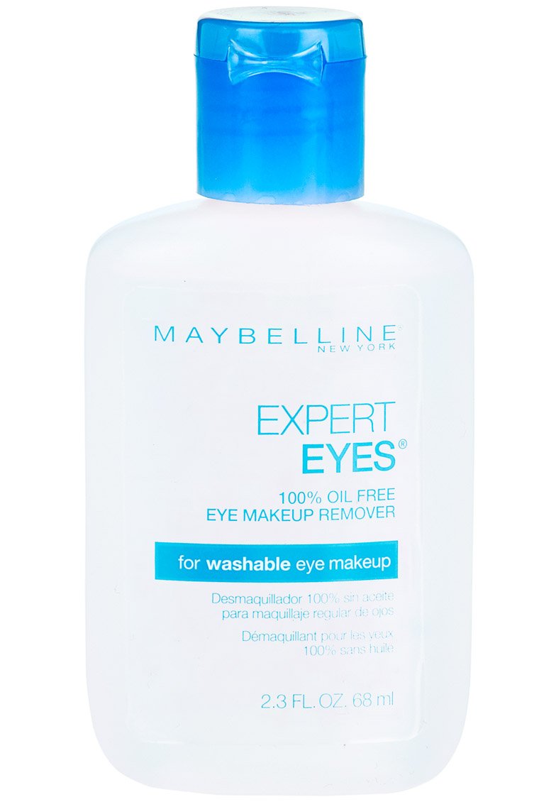 Maybelline bottle front packaging showing label and size, easy identification benefit