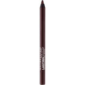 MAYBELLINE front packaging showing brown gel pencil and label, clear product identity benefit