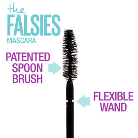 Maybelline before and after lashes showing noticeable volume boost