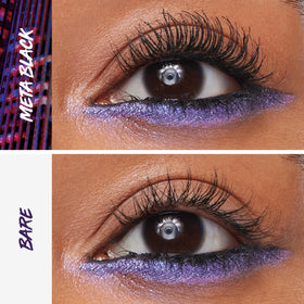 Maybelline helix brush close-up demonstrating bristle shape for root-to-tip application benefit