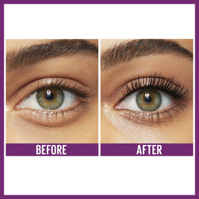 MAYBELLINE open tube and cap detail emphasizing easy application hygiene