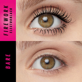 Maybelline Firework Flex Spark brush close-up showing spiral bristles for lift