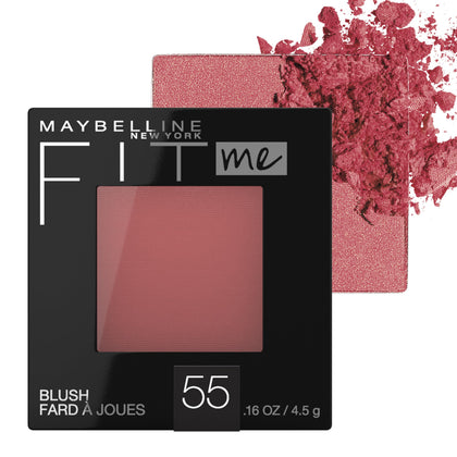 Maybelline front packaging displaying compact and shade that helps pick true color