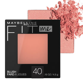 MAYBELLINE front packaging showing compact and label, clear product benefit