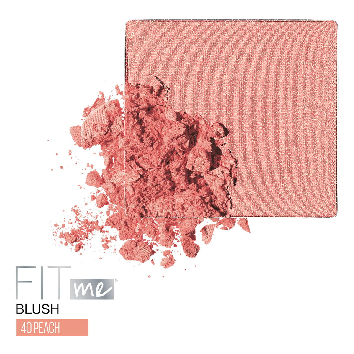 MAYBELLINE close-up of powder texture highlighting smooth, blendable finish