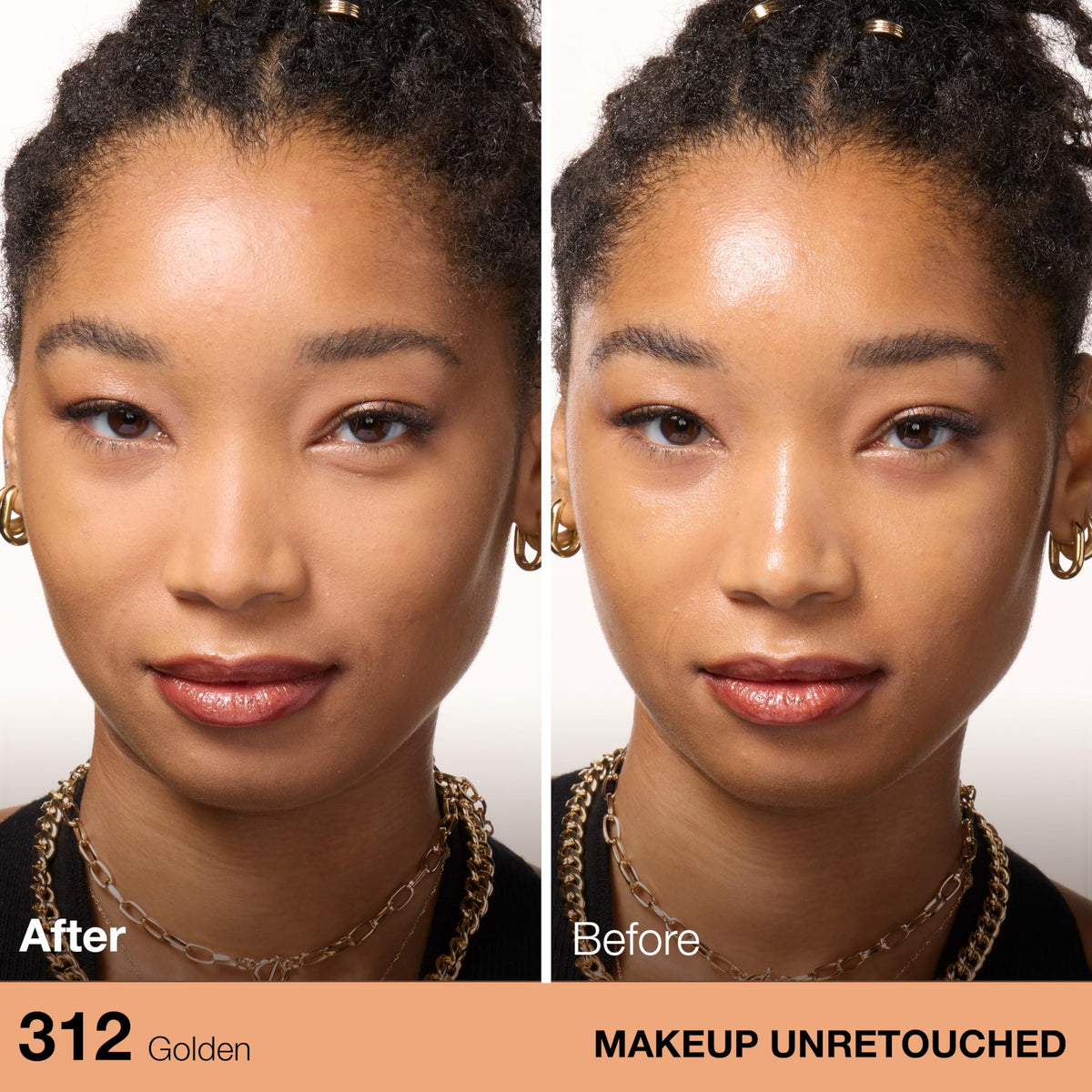 MAYBELLINE powder close-up texture highlighting finely milled blur effect