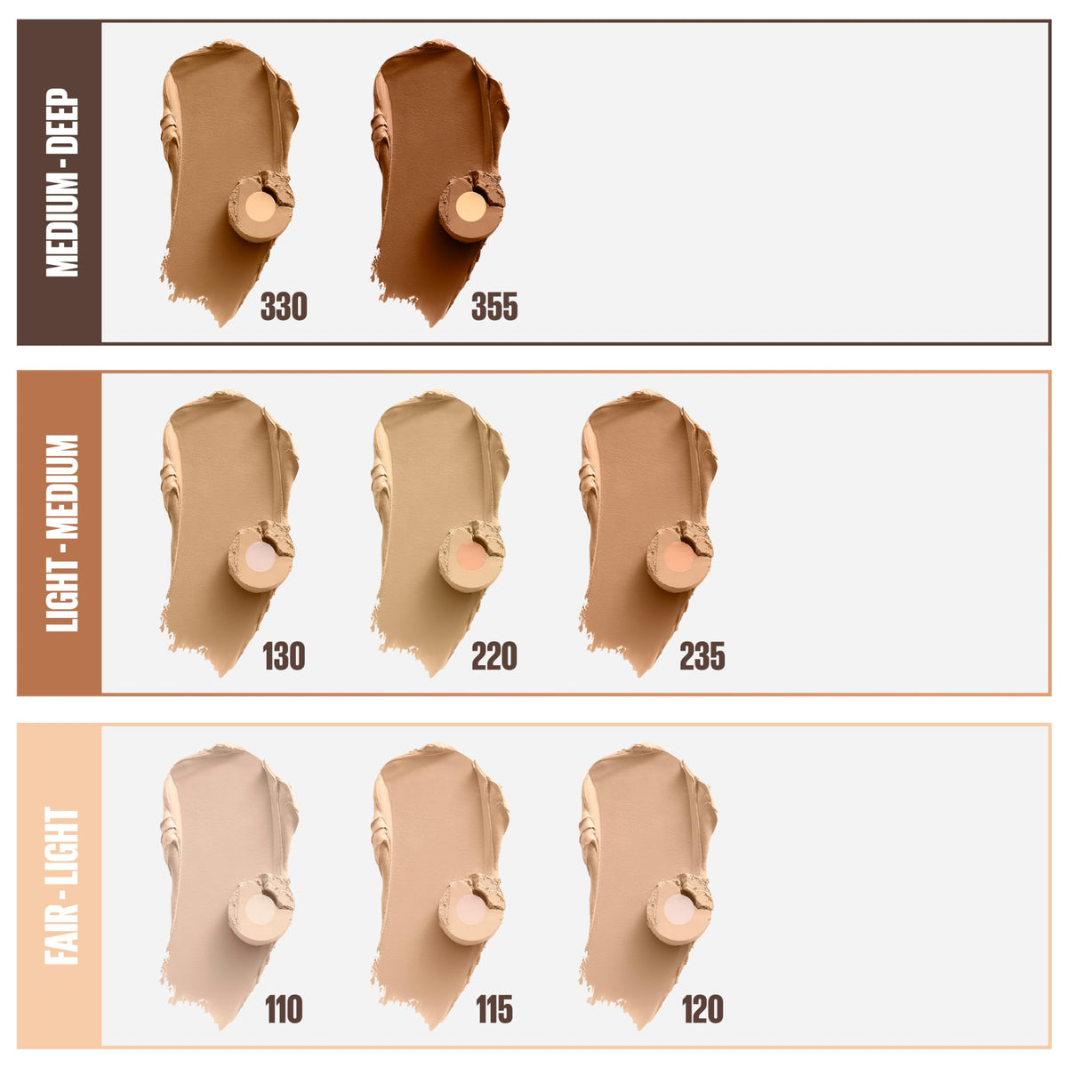 MAYBELLINE Fit Me stick application on cheek illustrating smooth coverage and oil reduction