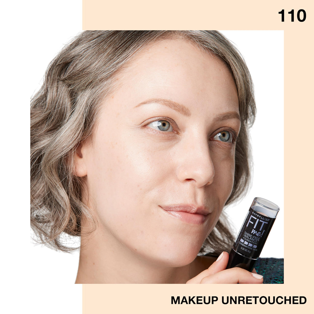 MAYBELLINE contouring demonstration using stick for sculpted definition