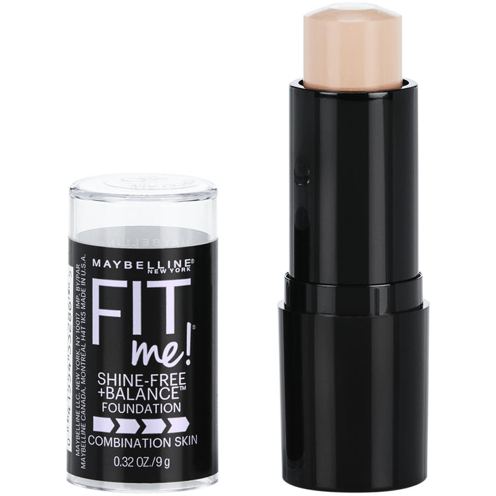 MAYBELLINE foundation stick front packaging shows compact design and brand