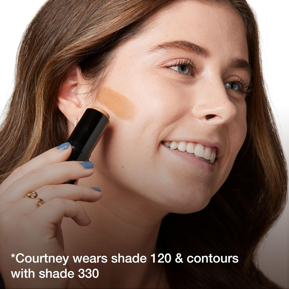 MAYBELLINE lifestyle bag shot showing portability for on-the-go touch-ups