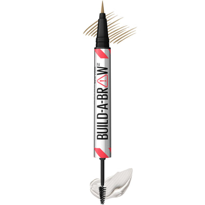 Maybelline front packaging showing Build-A-Brow for easy identification and purchase