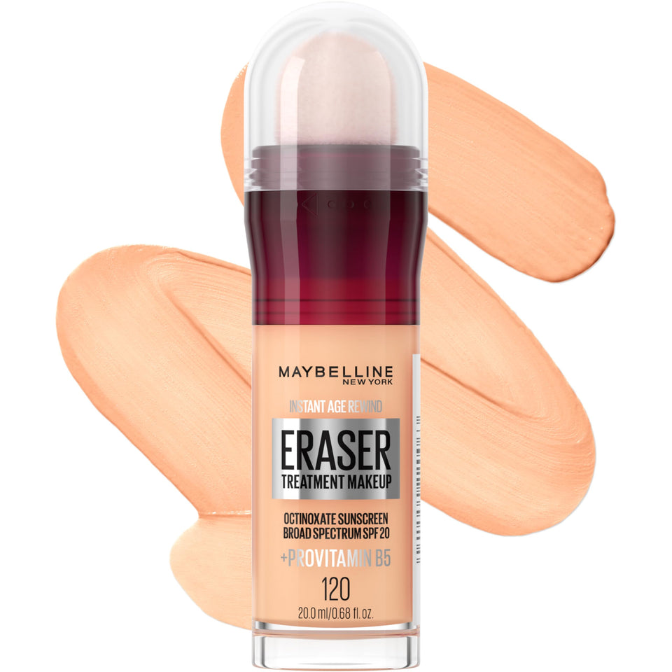 MAYBELLINE front packaging showing shade 120 and product benefit