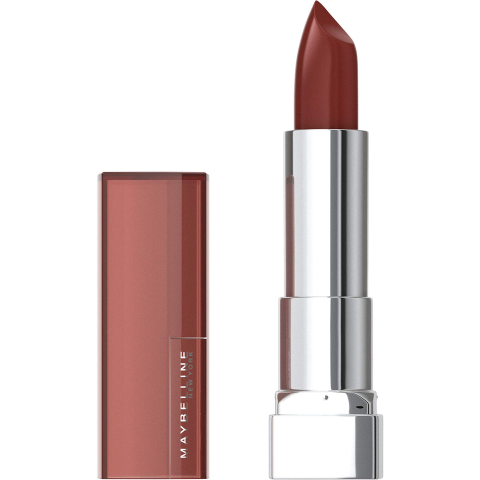 Maybelline front tube showing brand and vibrant creamy finish benefit
