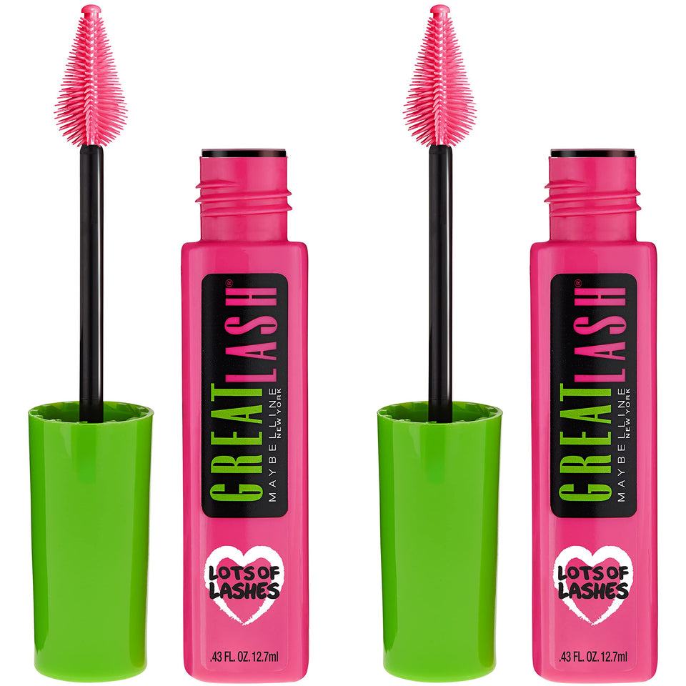 Maybelline Great Lash front packaging showing product and benefits