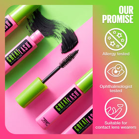 Maybelline in a makeup bag lifestyle shot showing everyday wear readiness