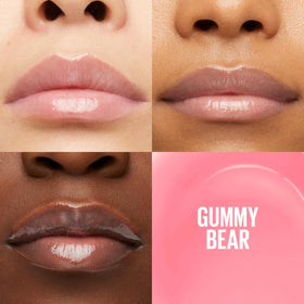 Maybelline gloss XL applicator wand demonstrating easy single‑swipe coverage benefit