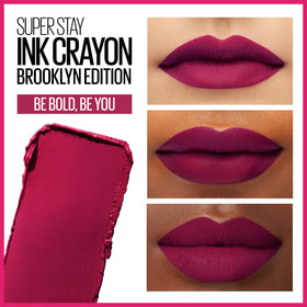 Maybelline crayon built-in sharpener detail demonstrating convenience for on-the-go touch ups