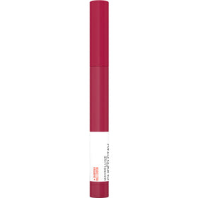 Maybelline crayon displayed on a neutral backdrop showing shade 120 Be Bold, Be You payoff