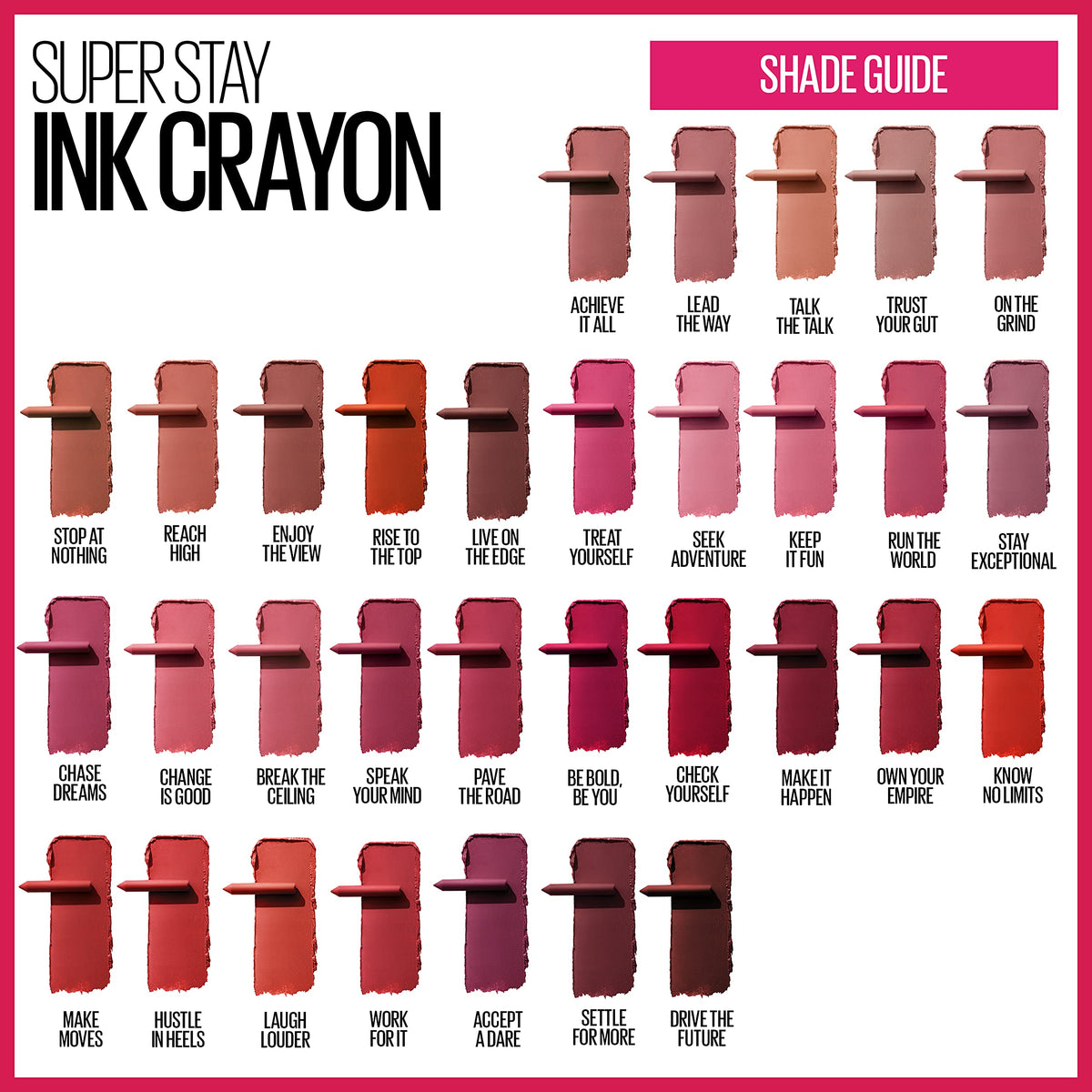 Maybelline crayon next to coin size comparison highlighting compact travel-friendly design