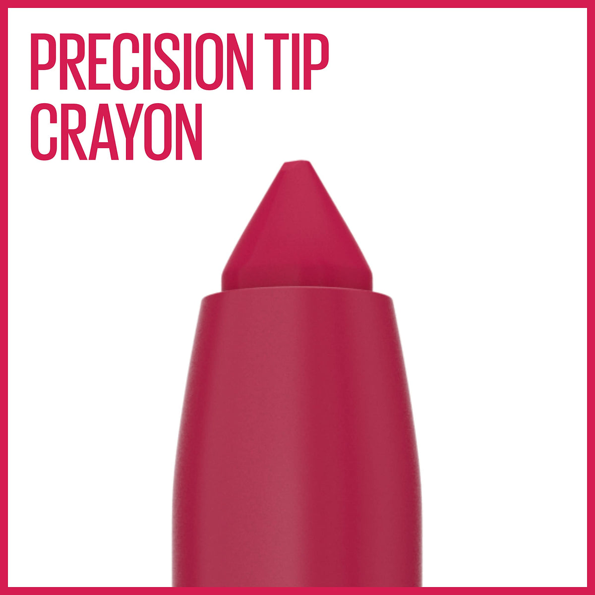 Maybelline crayon swatches on forearm showing true color payoff and longwear finish