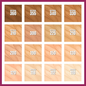 Maybelline product held in hand to show true size and travel-friendly benefit