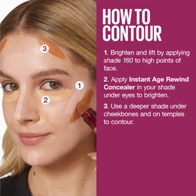 Maybelline on bathroom vanity illustrating everyday beauty routine benefit