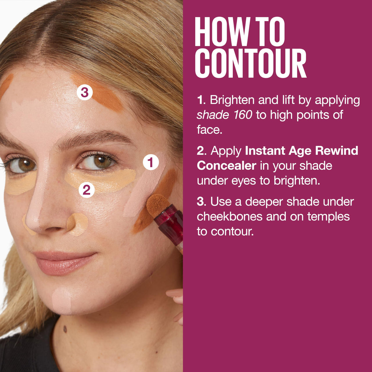 Maybelline concealer staged on vanity for everyday effortless routine