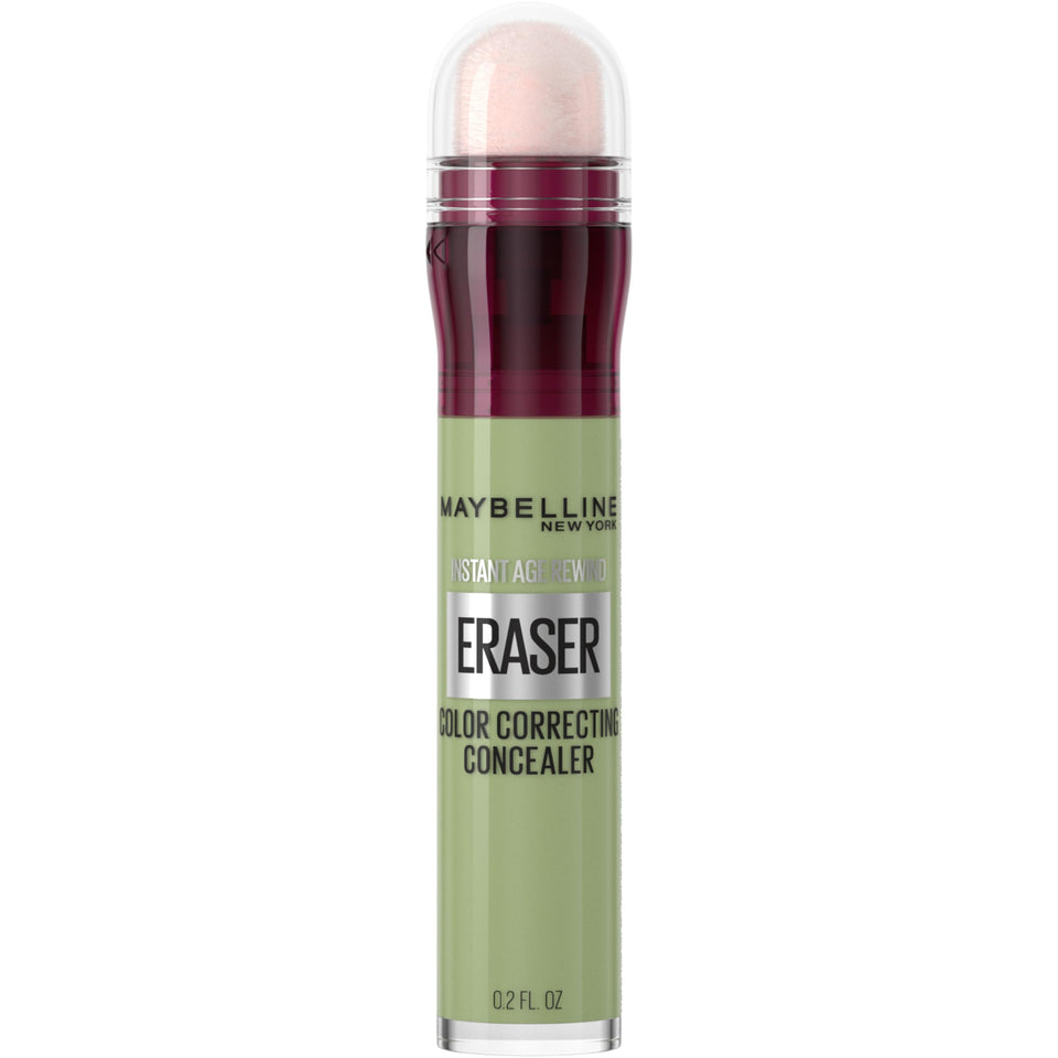 MAYBELLINE front packaging showing green corrector for quick redness neutralizing