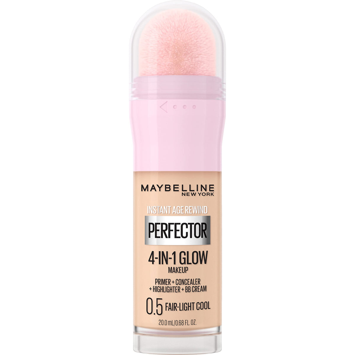 Maybelline Instant Perfector front packaging shows brand and glow benefits