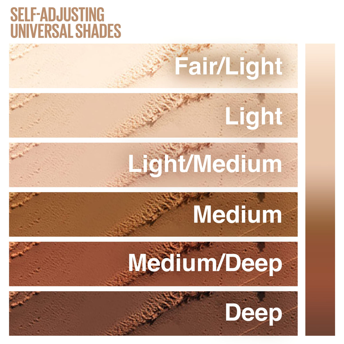 MAYBELLINE placed inside a makeup bag to show travel-friendly use