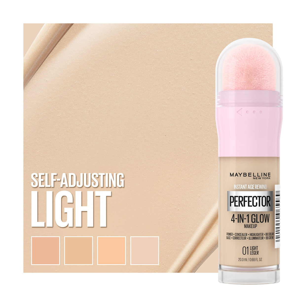MAYBELLINE Instant Perfector in a morning bag portraying travel‑friendly, multitask use
