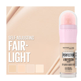 Maybelline Instant Perfector next to common items showing compact travel-friendly size