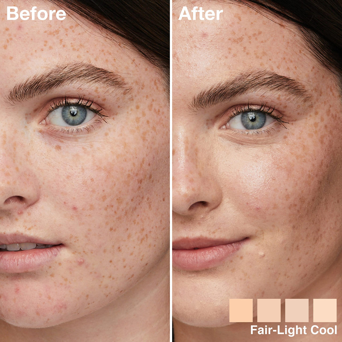Maybelline Instant Perfector swatched on skin texture demonstrating light, luminous coverage