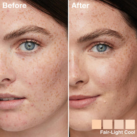 Maybelline Instant Perfector swatched on skin texture demonstrating light, luminous coverage