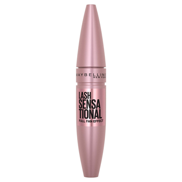 Maybelline mascara front packaging shows product and shade for bold lashes