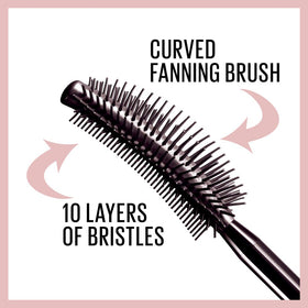 Maybelline Lash Sensational on bathroom vanity suggesting easy everyday use and removal