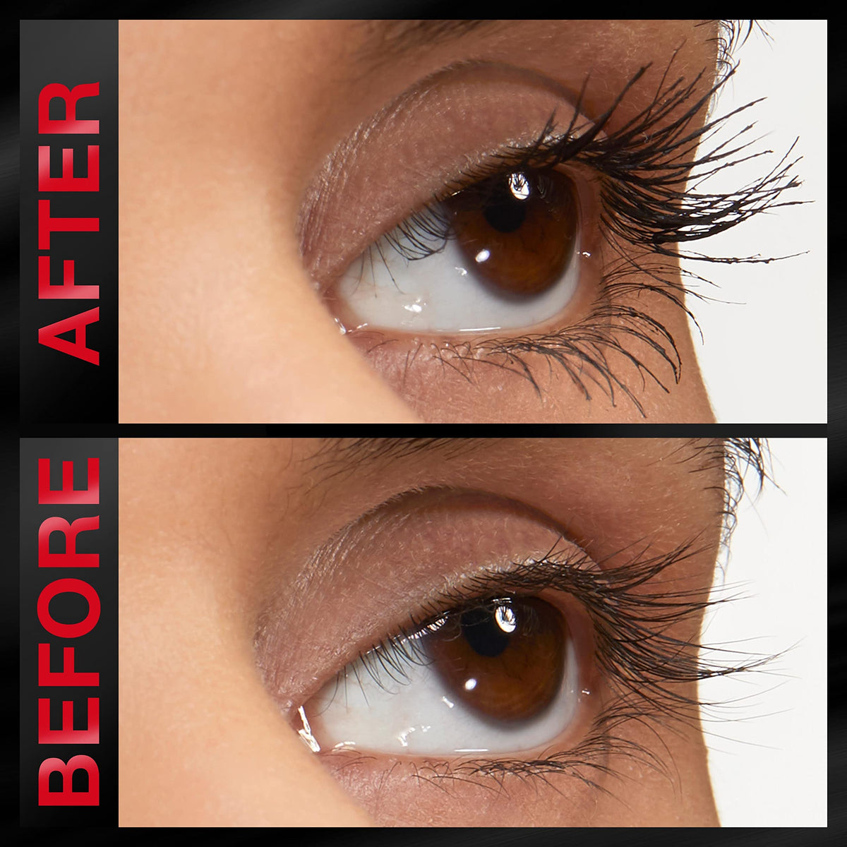Maybelline Lash Stiletto next to ruler for size comparison and travel-friendly benefit