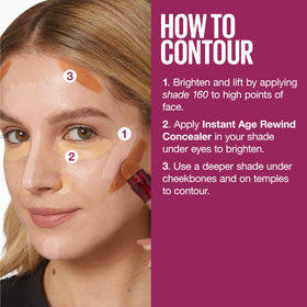 MAYBELLINE concealer in a makeup bag lifestyle shot for quick touch-ups and everyday on-the-go use