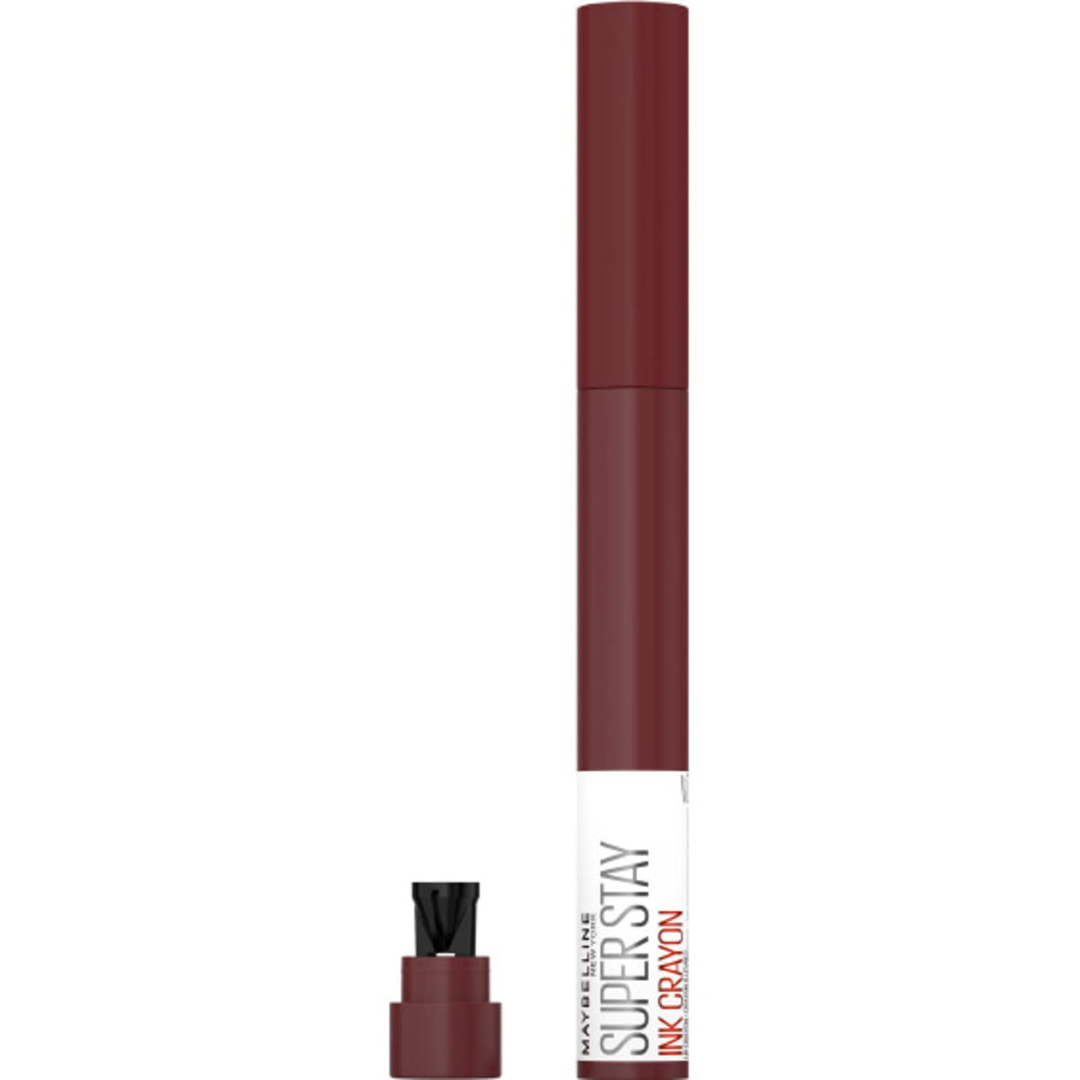 Maybelline lifestyle purse scene showing portable crayon for touchups