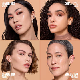 Maybelline Lifter application on hand demonstrating blendability and buildable coverage