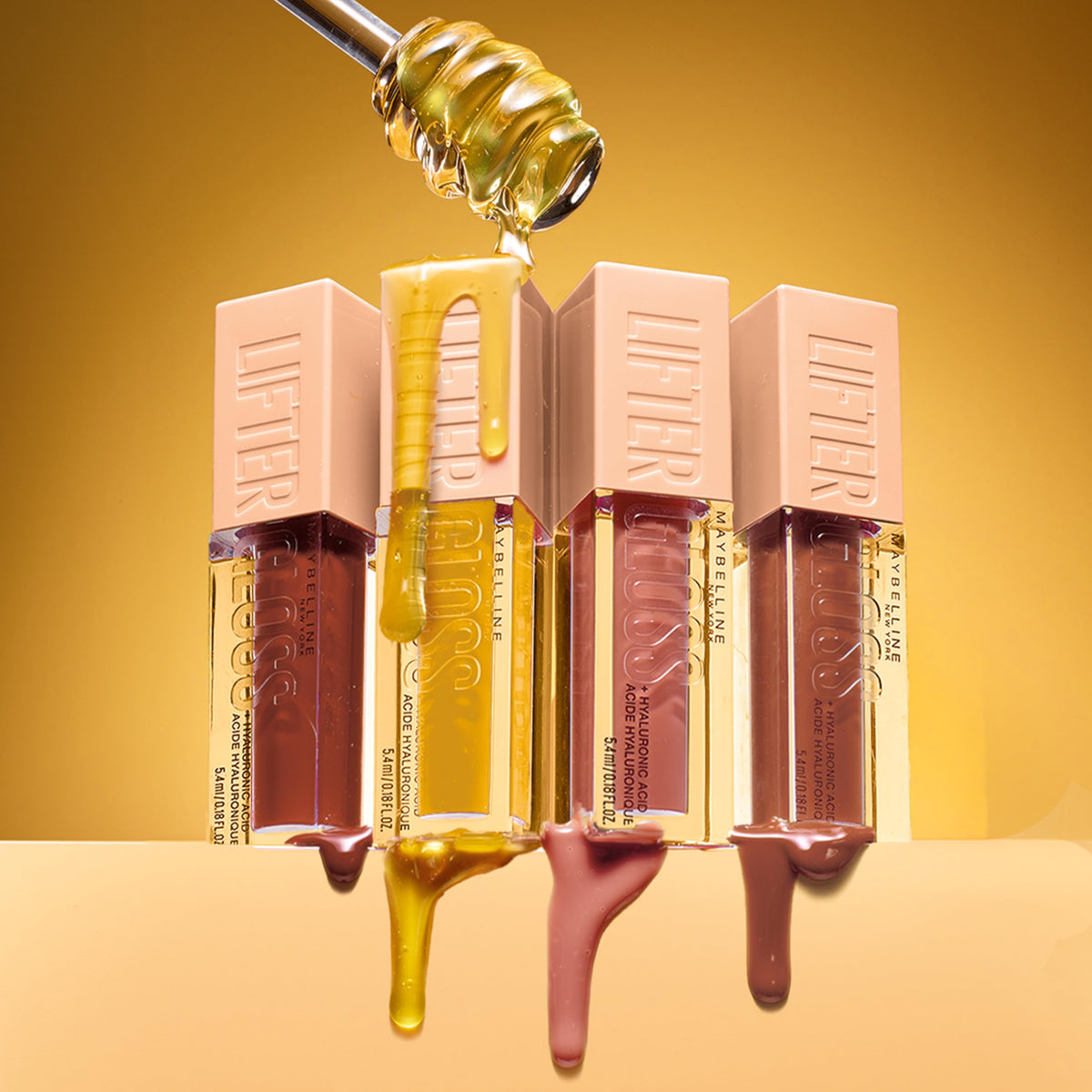 Maybelline Lifter Gloss worn outdoors illustrating natural, camera-friendly shine